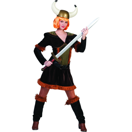 Viking dames kostuum