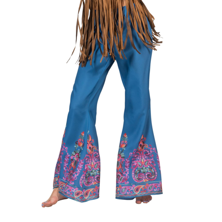 Vintage Geïnspireerde Paisley Hippie Broek - Flared