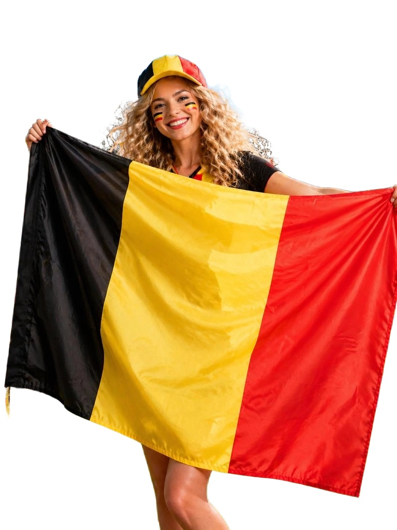 Vlag Belgie 90x150