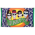 Vlag Skull Party 90X150 cm