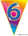 Vlaggenlijn 6 (5m)