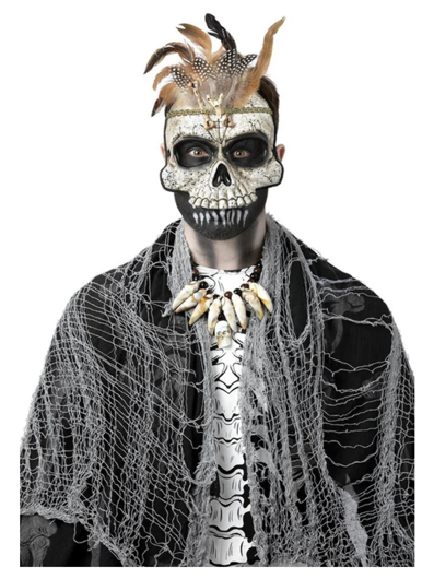 voodoo priest skull mask