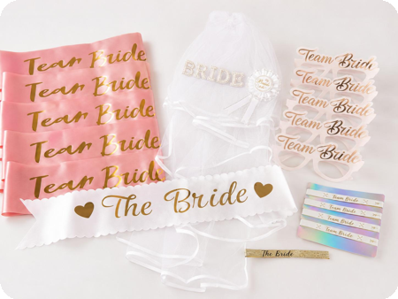 Vrijgezellen Party Accessoires party pakket bride to be