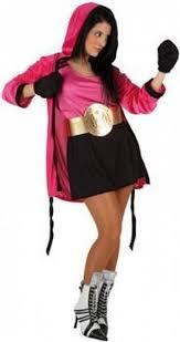 Vrouwelijk Bokser Kostuum Roze
