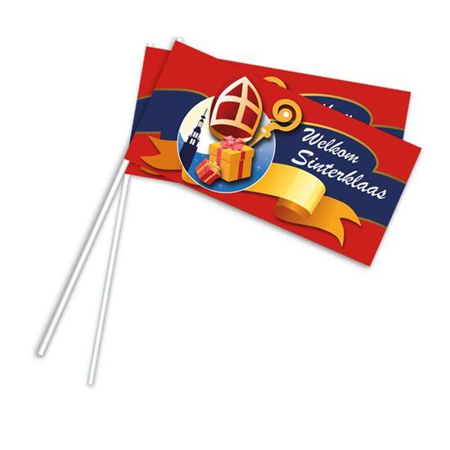 Waving Flag Saint Nicholas (50pcs)