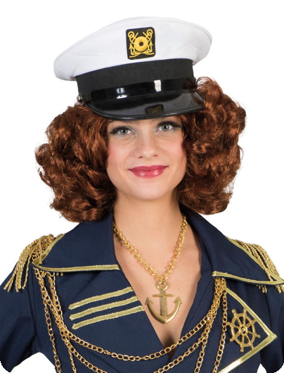 White Captain Officer Kepie Luxury