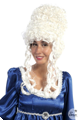 white marquise wig