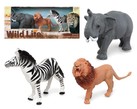 Wilde Dieren Decoratie Set - 3 stuks