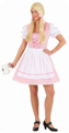 Wit roze tirol jurk Heidi