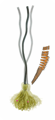 witch broom with sound and movement 100cm