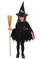 Witch cape with hat for child