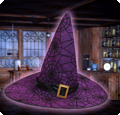Witch hat deluxe glitter