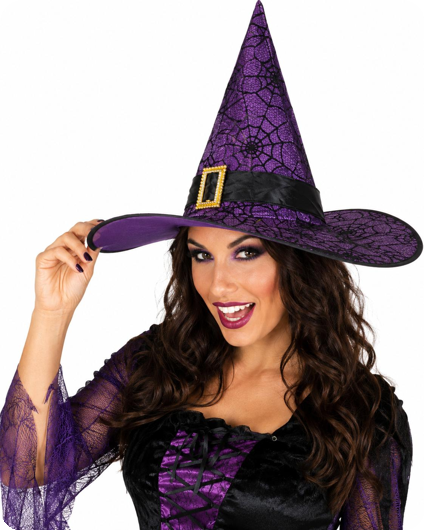Witch hat deluxe glitter