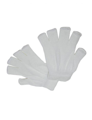Witte handschoenen zonder vingers