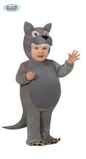 wolf kostuum voor baby's