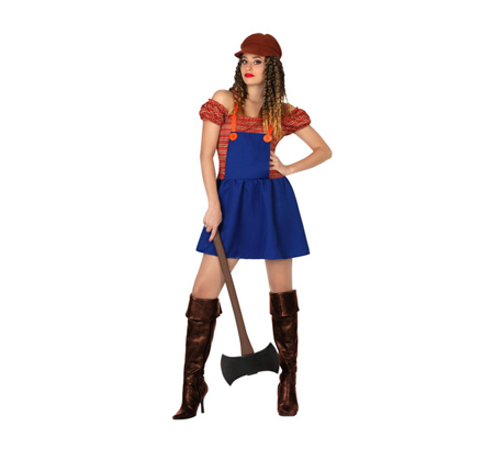 Woodcutter costume for ladies