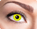 yellow halloween lenses witch