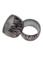Zebra print armband