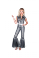 zilver disco diva jumpsuit