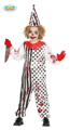 Zombie clown pak voor kinderen