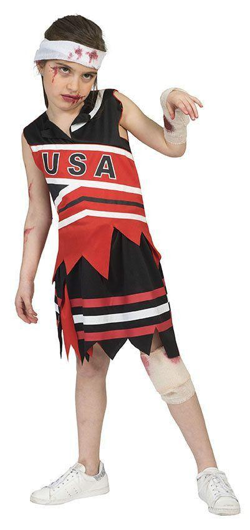 Zombie football girl