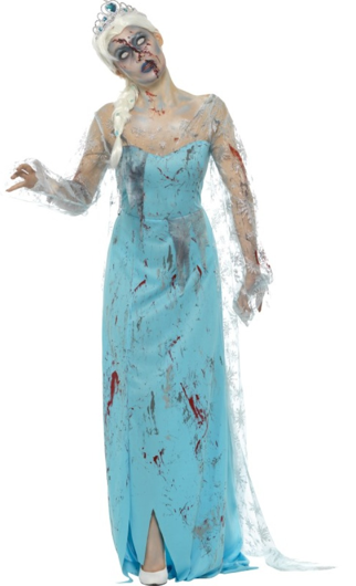 Zombie halloween dress Frozen to death