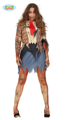 Zombie halloween kostuum voor dames