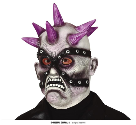 zombie mask punky latex