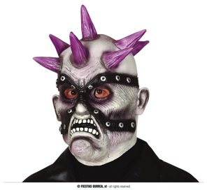 zombie masker punky latex