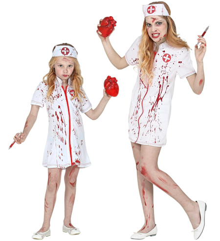 zombie nurse costume for children