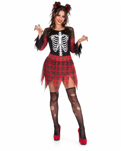 zombie schoolgirl costume