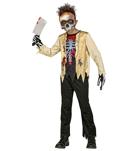 zombie skeleton costume for kids