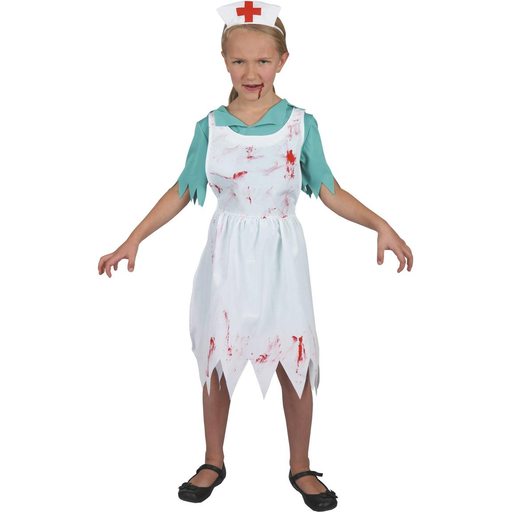 IJver Klusjesman Specifiek zombie verpleegster kostuum