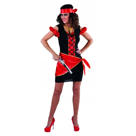 Zorro Bandit robe costume pour dames