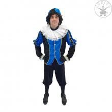zwarte piet kostuum blauw zwart